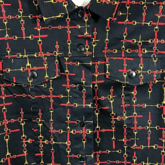 Equestrian Horse Bit Nira Nira Jacket Size Small - Picture 3 of 7